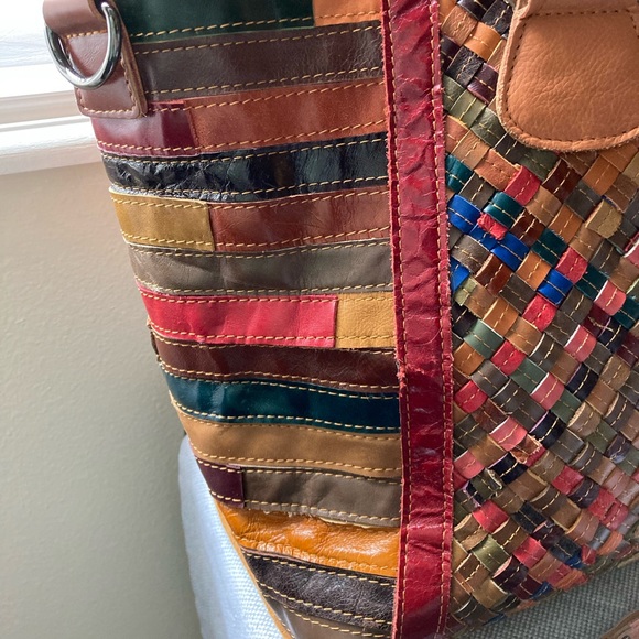 Amerileather Cecily Tote multicolored - Picture 4 of 10